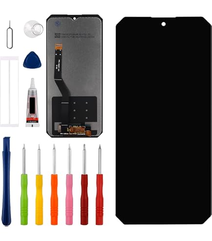 Display LCD Con Touch Screen Per Oukitel C61 / C61 Pro – Kit Di Riparazione Con Strumenti E Adesivo