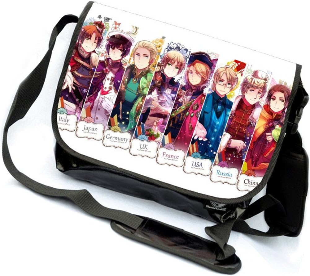 MiracleL Hetalia Axis Powers Anime Cosplay Backpack Messenger Bag Shoulder Bag