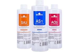 AS1 SA2 AO3 Aqua Peeling Solution for Machine of SPA Salon, Small Bubble Hydration Facial Solution Serums for Facial Cleansin