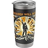 Freedom Will Rain Hell of Diver Helldiving Lovers Stainless Steel Insulated Tumbler