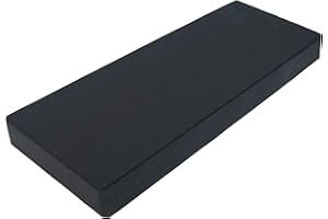 ROSENTHAL COLLECTION Gold Testing Stone, Genuine, Natural Obsidian (5" x 2")