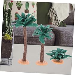 Artificial Miniature Palm Trees Set of 3 - for