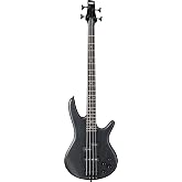 Ibanez Gio GSR200 Bass Guitar, Weathered Black