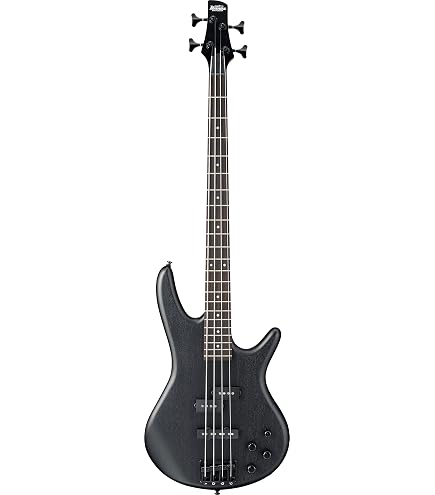Amazon.com: Ibanez GSR100EX GIO - Black | Mahogany body with PPD4