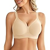 Avidlove Wireless Bra for Women Seamless Push Up Full Coverage Bra Comfort Bralette Support Everyday Bra