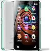 160GB MP3 Player with Bluetooth and WiFi, innioasis Music Player with Spotify,Pandora,Amazon Music,4" Touch Screen Android MP4 MP3 Player for Kids with Libby,Audible,Spotify Kids (White+ Green)