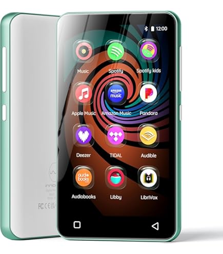 Amazon.com: Reproductor MP3 de 80 GB con Bluetooth y WiFi, Oilsky
