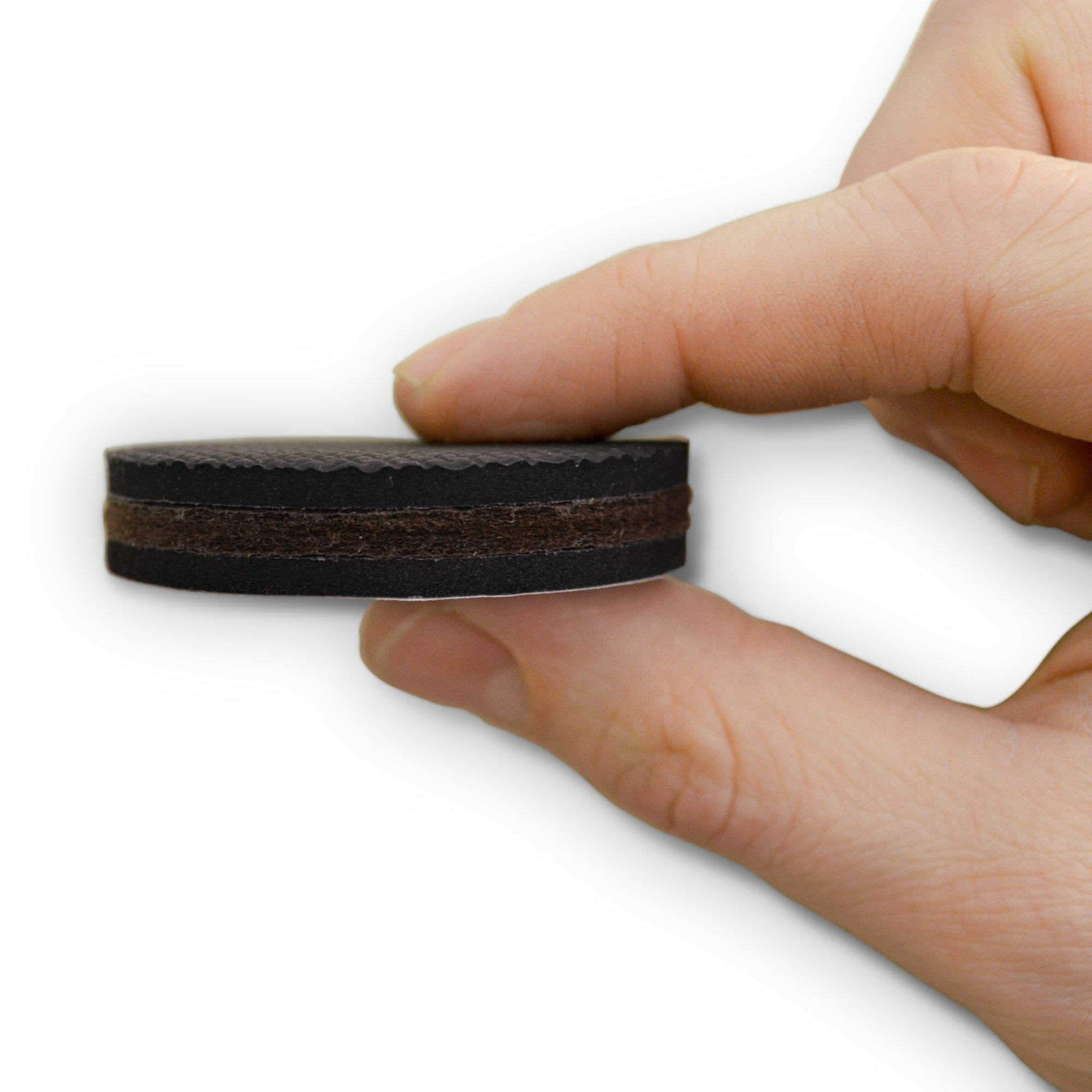 NON SLIP Furniture Pads 16 PCS! Premium 2” Furniture Feet with Rubber