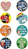 Lavley 16 Adult Achievement Stickers (Adulting) - Perfect Funny Gift For White Elephant Gifts, Hostess Gifts, or Gag Gifts