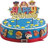 dekora Cake Decoration Birthday Happy Birthday Paw Patrol Topper 17.5x15 cm view 6