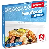 5&times;Seafood Boil Bags Large Size Boil Bag for fish, crab, shrimp, and veggies - cooking and storage bag (Large)