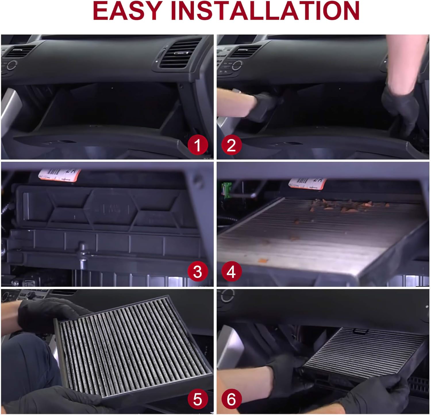 Puroma Cabin Air Filter with Activated Carbon, Replacement for CP285, CF10285, Toyota, Lexus, Scion (1 pc): Automotive