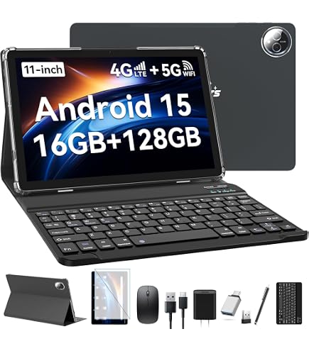 Amazon.com : 11 Inch Tablet Android Tablets, 2026 Upgraded Android