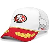 FOCO NFL Mens NFL Team Logo Captains Mesh Trucker Hat Cap