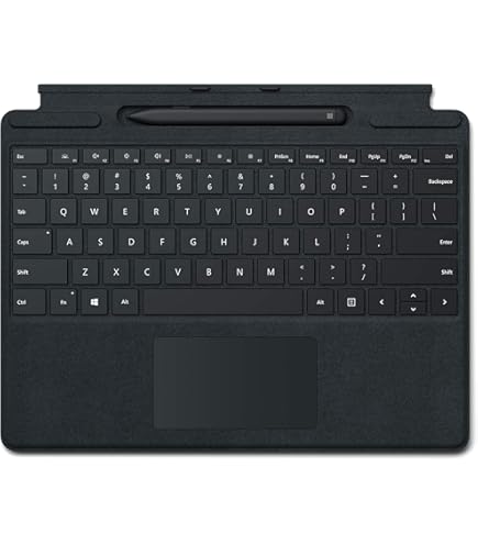 マイクロソフト Surface Pro タイプカバー ブラック モデル 1905 Amazon.com: Microsoft Surface Pro X Keyboard - Black (QJW-00001