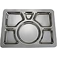 Winco 6-Compartment Mess Tray, Style A