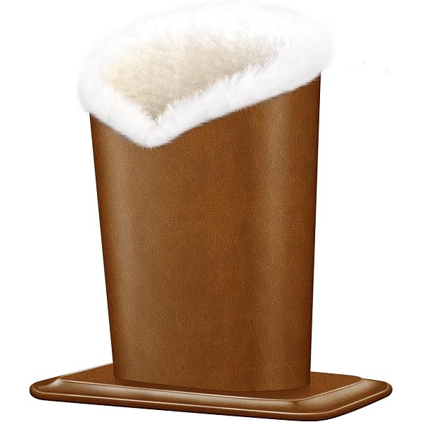 Leather Sunglass Holder Eyeglasses Holder Plush Lined PU  display picture 1