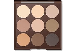 MYSTER ROSEY Neutral Eyeshadow Palette, Nude Eyeshadow Palette, Matte Eye Shadow Makeup Palette with Mirror, Long-Lasting Wear, Vegan, Cruelty-Free - 0.5oz