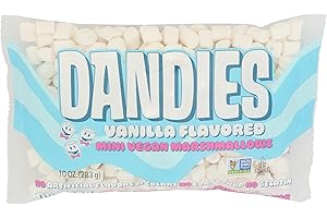 Dandies Vegan Marshmallows Vanilla Minis, 283g 10 Ounce