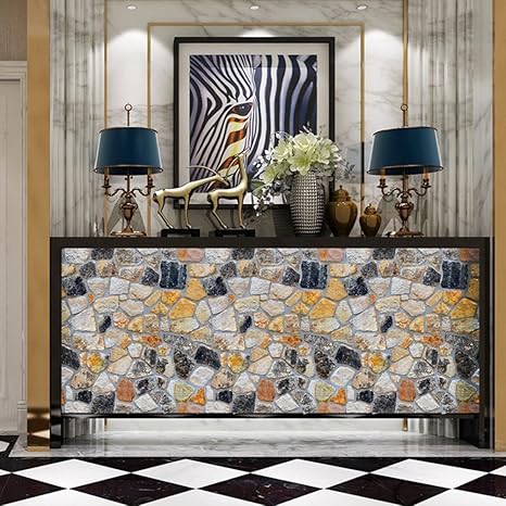Buy Gogolan Mosaic Wall Sticker Home Decor Wall Paper Wall Tile