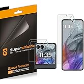 Supershieldz (2 Pack) Designed for Motorola Razr (2026/2025/2024) [2 Main Screen + 2 Front Screen] Screen Protector, High Definition Clear Shield (TPU)