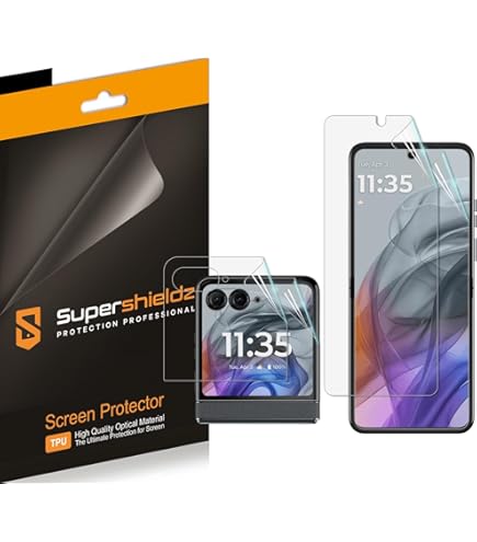Supershieldz (2 Pack) Designed for Motorola Razr 2024/2025