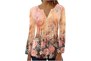 ATOYSOY Summer Blouses for Women 2023 Fashion Lace 3/4 Sleeve Dress Shirts Dressy Casual Business Long Ladies Tops Boho Blouse…