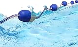 Beedozo 18.04ft Swimming Pool Lane Divider with Floats & Hooks view 9