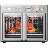 Midea Flexify Pro French Door Air Fryer Toaster Oven, 26.4 QT | Premium Cooking Experience with Precision Heat, Easy-Clean Enamel Interior &amp; Modern Control, Stainless steel