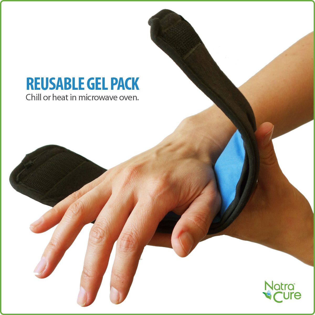 NatraCure Cold/Hot Therapy Wrap (Hand, Foot, Wrist, Elbow) (FBA715 CAT