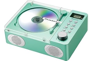 Studebaker SB3720 Portable Stereo Bluetooth CD Player with MP3 Playback, FM Radio, USB and Built-in Rechargeable Battery