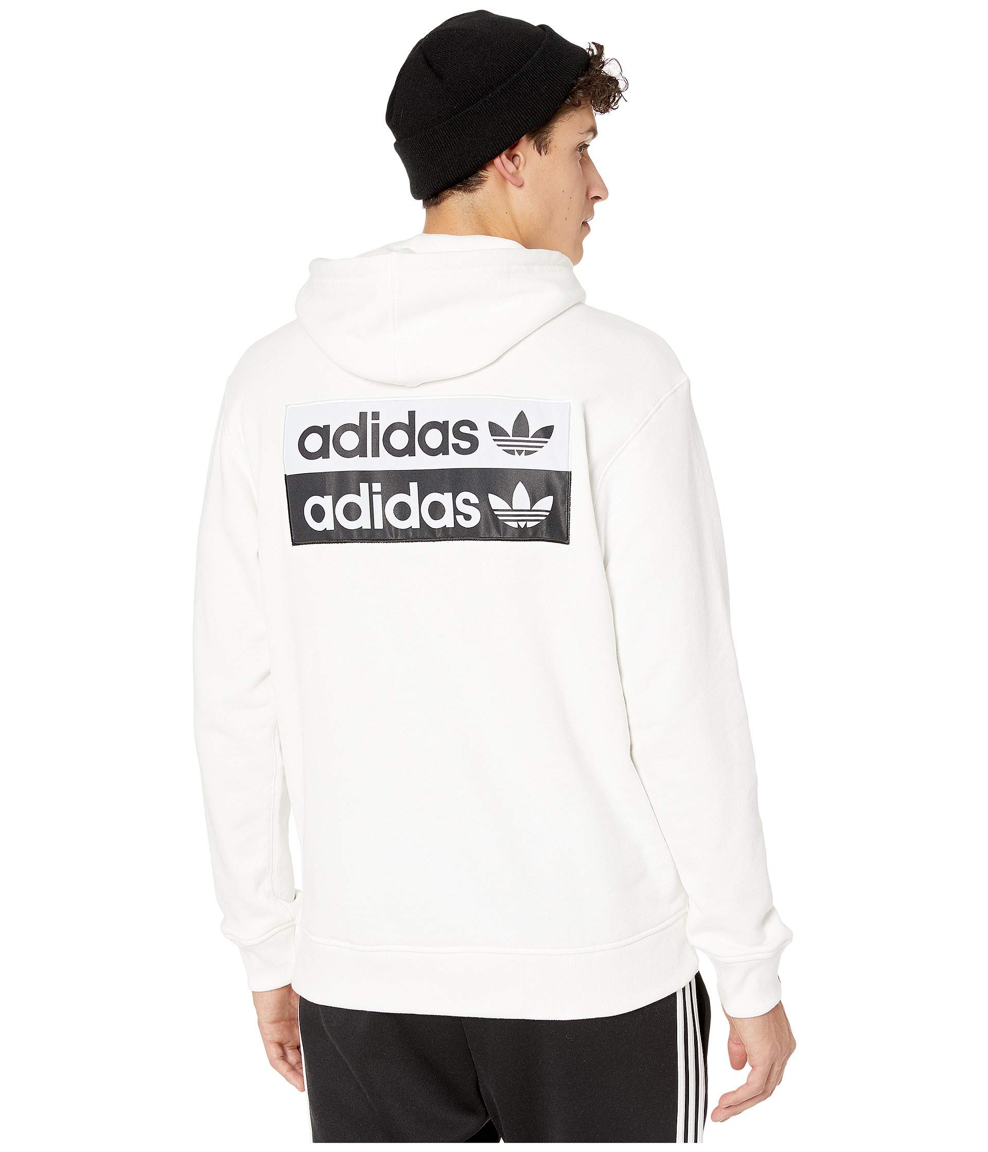 Adidas Originals Men's Other Hoodie Sweatshirt, Core White, 2XL on