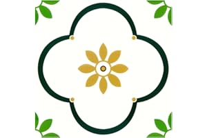 Vsmile Tile 10-Sheet Peel and Stick Wall Tiles – Waterproof Self-Adhesive Floor & Wall Tiles for Kitchen, Bathroom, Bedroom– 