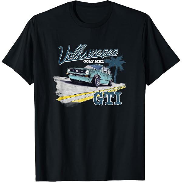 Amazon.com: Volkswagen Golf MK1 GTI Owners Workshop Manual T-Shirt