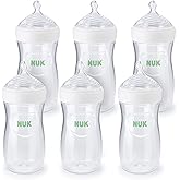 NUK Simply Natural Baby Bottle with SafeTemp