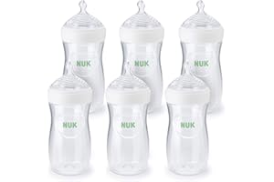 NUK Simply Natural Baby Bottle with SafeTemp