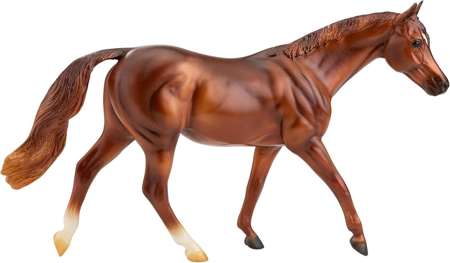 Breyer Horses Freedom Series Horse Coppery Chestnut 9.75" x 7" 112 Scale