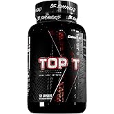 Enhanced Labs Top T - 18-in-1 Premium Testosterone Booster for Men - Tongkat Ali, Fadogia Agrestis, Ashwagandha &amp; DIM - Advanced Male Support: Libido, Muscle Growth &amp; Estrogen Defense - 120 Cap