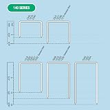 Tacwise 0346 Type 140/8mm Heavy Duty Galvanised Staples Pack of 2000 view 6