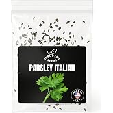 SproutMe Parsley Italian Giant 200 Seeds for Planting Non-GMO Heirloom Herb | Flat Leaf Parsley, Culinary Herb, Cooking, Garnish &amp; Seasoning, Kitchen &amp; Container Gardening (Petroselinum crispum)