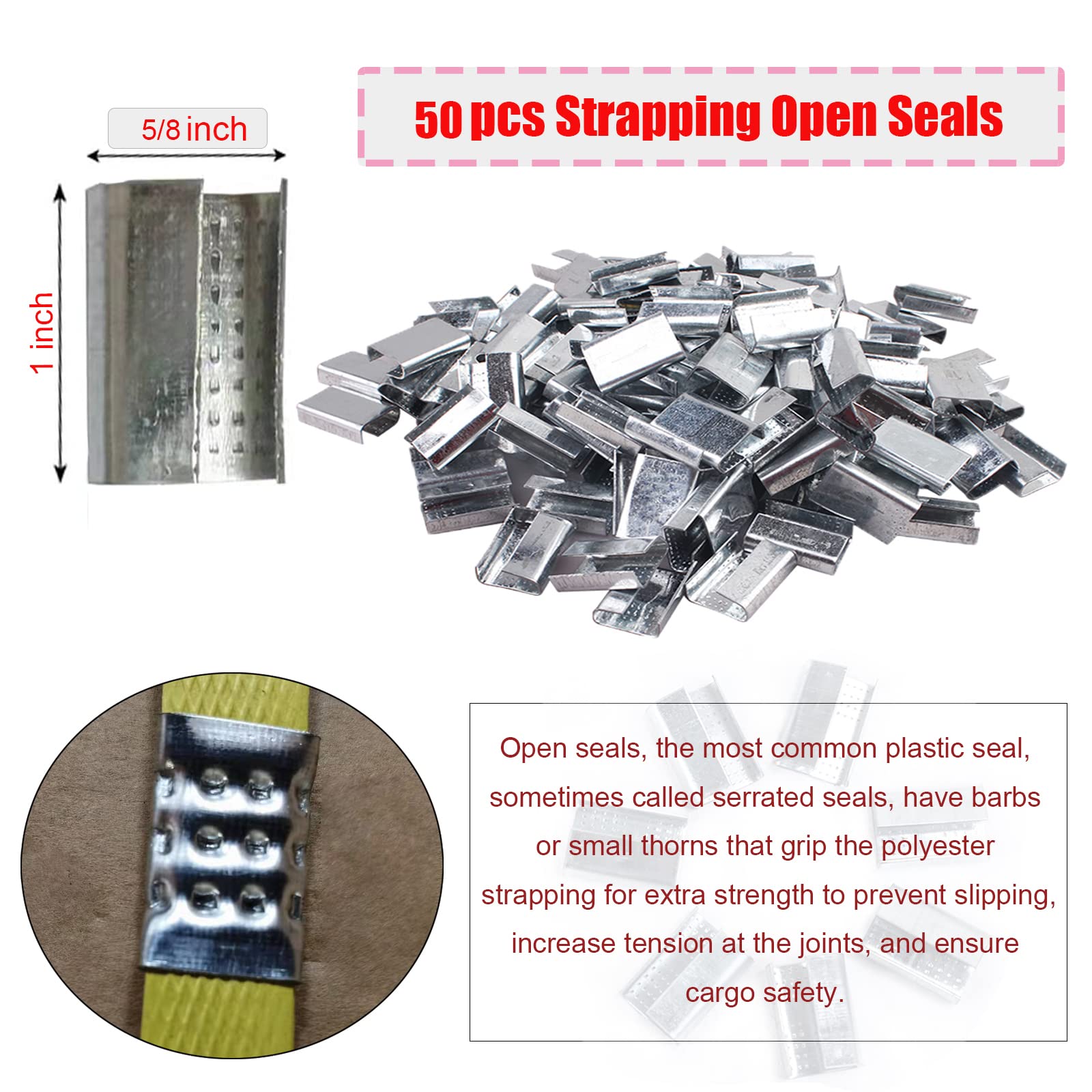 Packaging Strapping Kit - 1/2" X 4000' Poly Strapping With Tensioner & Sealer Tools