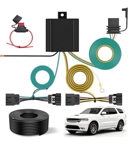 Amazon.com: Tekonsha T-One® T-Connector Harness, 4-Way Flat