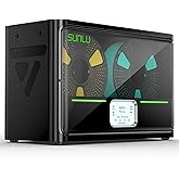 SUNLU S4 3D Printer Filament Dryer Boxer, Black | 4-Spool Storage Box, Auto Humidity Control, 350W PTC Fast Heating, 70℃ Max Temperature, For 3D Printer Filament