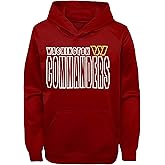 NFL Youth 4-20 Touchdown Wordmark Primary Logo Performance Pullover Sweatshirt Hoodie