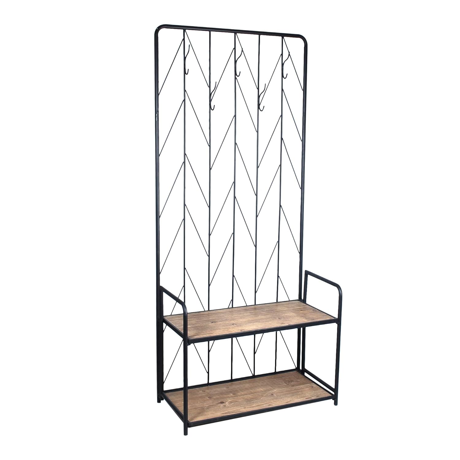 Mueble perchero entrada | Percheros de pared, percheros de pie...