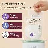 Momcozy Easy Pour 250ml Milk Storage Bags 200 Count Color Change view 2