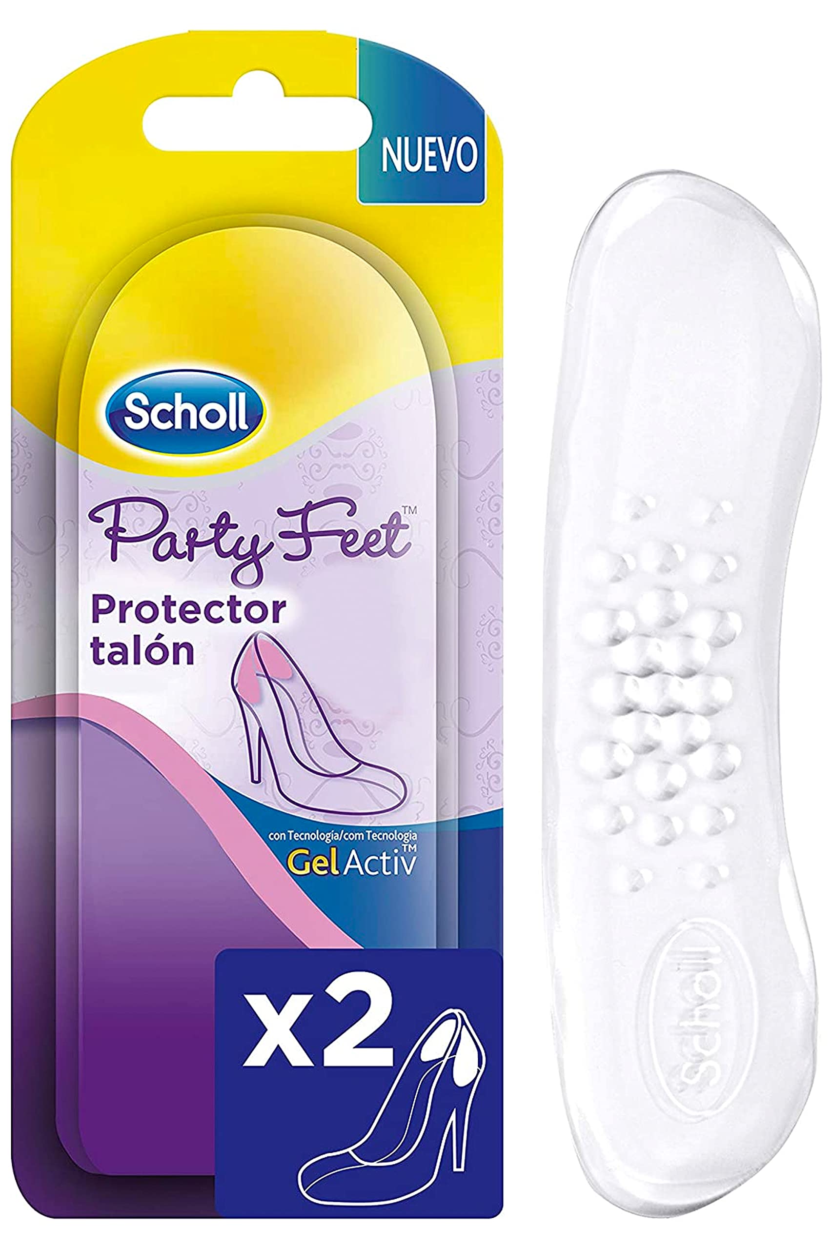 Scholl Insoles Party Feet Protectors – 1 Pack Heel protectors