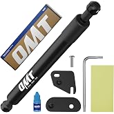 OMT Truck Tailgate Assist Shock Compatible with 15-26 Ford F150, Black | 43204, Driver Side Mounting, Gentle Lowering Control, Fast No Drill Setup, AISI 1045 Steel, Complete Accessories