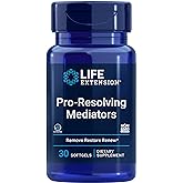 Life Extension Pro-Resolving Mediators SPM Softgels, 30 Count | Supports the Body's Natural Post-Inflammatory Response with 18-HEPE, 17-HDHA &amp; 14-HDHA; Gluten Free &amp; Non-GMO Softgels