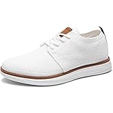 Bruno Marc Men's KnitFlex Breeze Mesh Sneakers Oxford Lace-up Lightweight Casual Walking Shoes